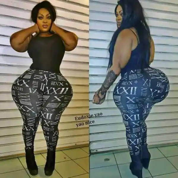OMG! This Lady Claims To Have The Biggest Butt On Instagram
